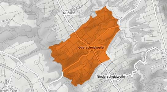 Mietspiegelkarte Oberscheidweiler