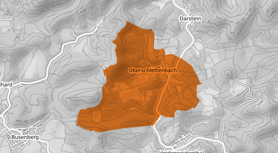 Mietspiegelkarte Oberschlettenbach