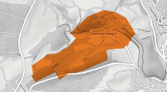 Mietspiegelkarte Oberwoerresbach