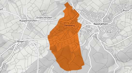 Mietspiegelkarte Oelsberg