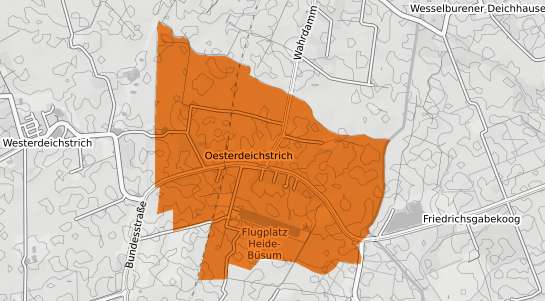 Mietspiegelkarte Oesterdeichstrich
