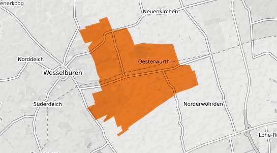 Mietspiegelkarte Oesterwurth