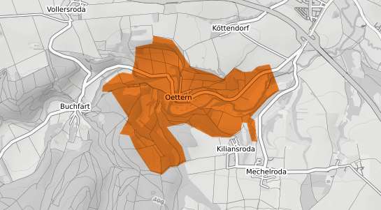 Mietspiegelkarte Oettern