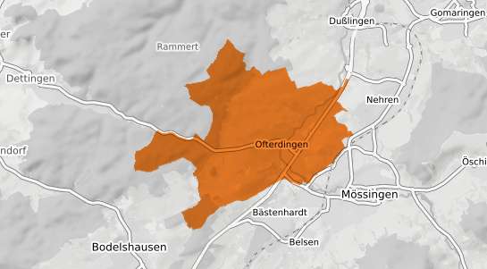 Mietspiegelkarte Ofterdingen