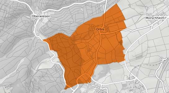 Mietspiegelkarte Orbis