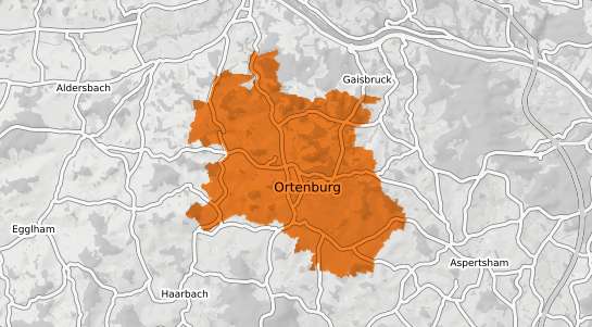Mietspiegelkarte Ortenburg