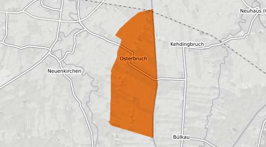 Mietspiegelkarte Osterbruch Niederelbe