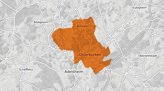 Mietspiegelkarte Osterburken