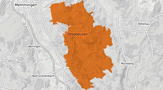 Mietspiegelkarte Ottobeuren