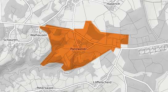 Mietspiegelkarte Panzweiler b. Blankenrath