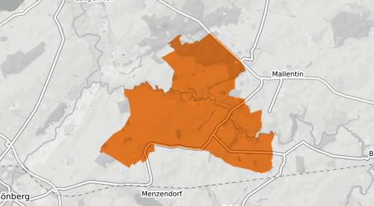 Mietspiegelkarte Papenhusen