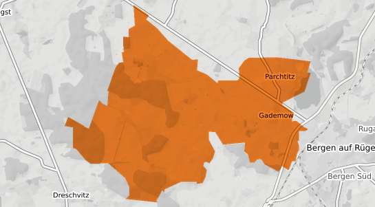 Mietspiegelkarte Parchtitz