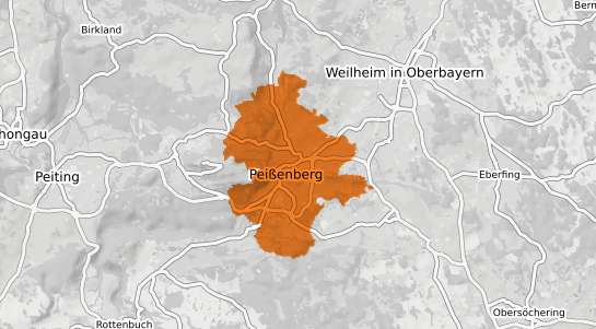 Mietspiegelkarte Pei&szlig;enberg