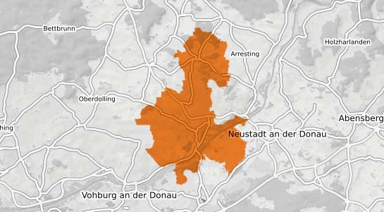 Mietspiegelkarte Pf&ouml;rring