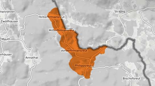 Mietspiegelkarte Philippsreut