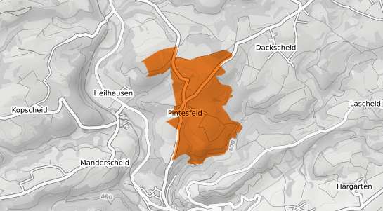 Mietspiegelkarte Pintesfeld