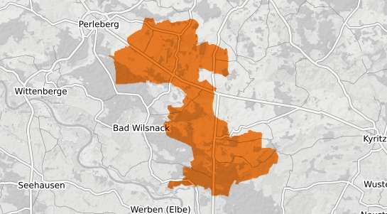 Mietspiegelkarte Plattenburg