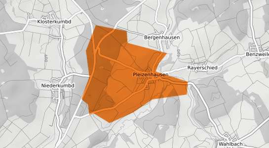Mietspiegelkarte Pleizenhausen