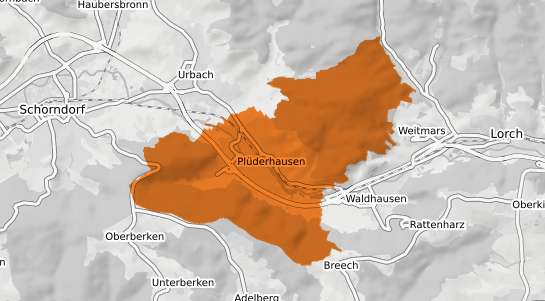 Mietspiegelkarte Pl&uuml;derhausen