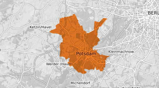 Mietspiegelkarte Potsdam
