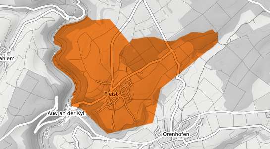 Mietspiegelkarte Preist