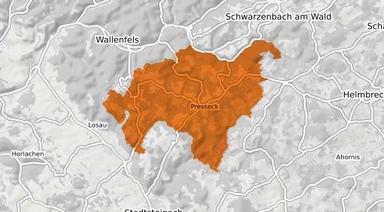 Mietspiegelkarte Presseck