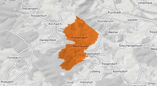 Mietspiegelkarte Priesendorf