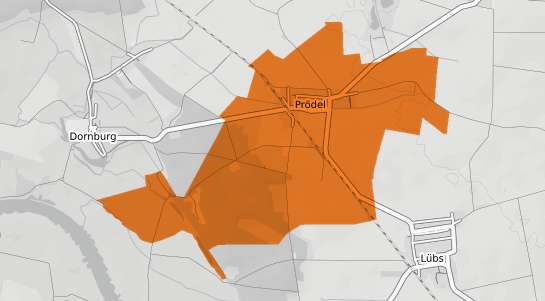 Mietspiegelkarte Proedel