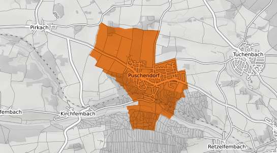 Mietspiegelkarte Puschendorf