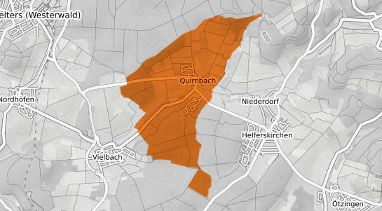 Mietspiegelkarte Quirnbach Westerwald