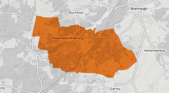 Mietspiegelkarte Raedigke