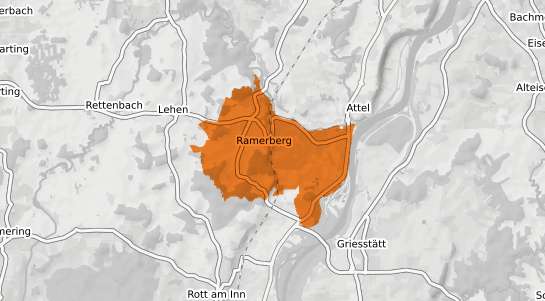 Mietspiegelkarte Ramerberg