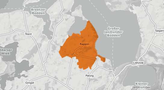 Mietspiegelkarte Rappin