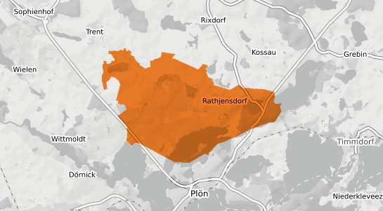 Mietspiegelkarte Rathjensdorf