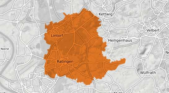 Mietspiegelkarte Ratingen