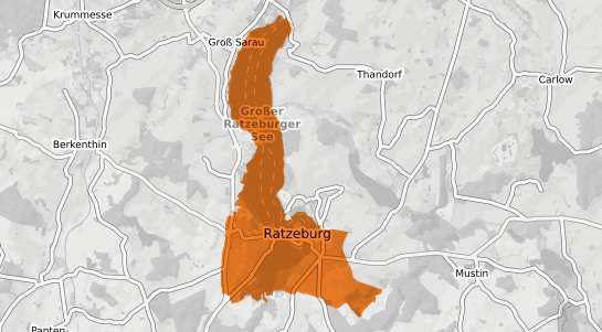 Mietspiegelkarte Ratzeburg