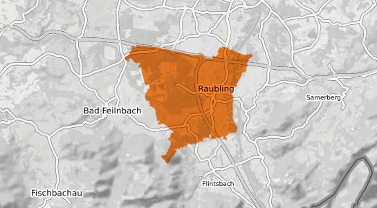 Mietspiegelkarte Raubling