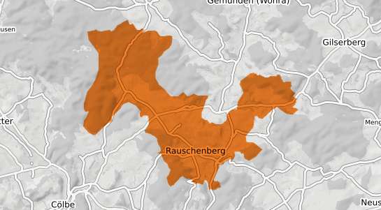 Mietspiegelkarte Rauschenberg Hessen