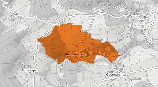 Mietspiegelkarte Rechtenstein