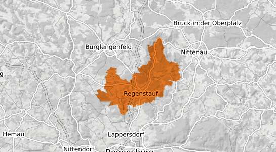 Mietspiegelkarte Regenstauf