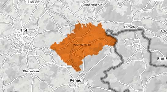 Mietspiegelkarte Regnitzlosau