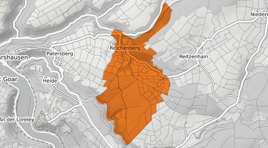 Mietspiegelkarte Reichenberg Rhein Lahn Kreis Rhein-Lahn-Kreis