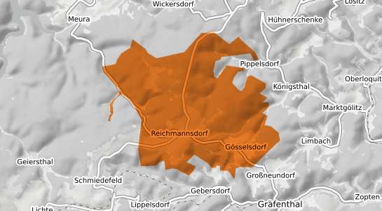 Mietspiegelkarte Reichmannsdorf b. Neuhaus a. Rennweg