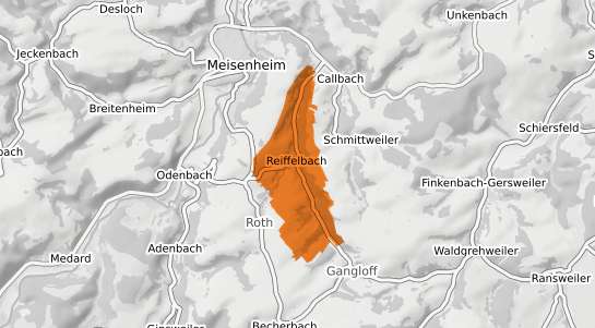 Mietspiegelkarte Reiffelbach