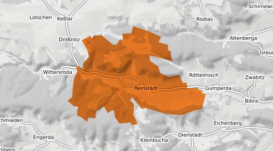 Mietspiegelkarte Reinst&auml;dt