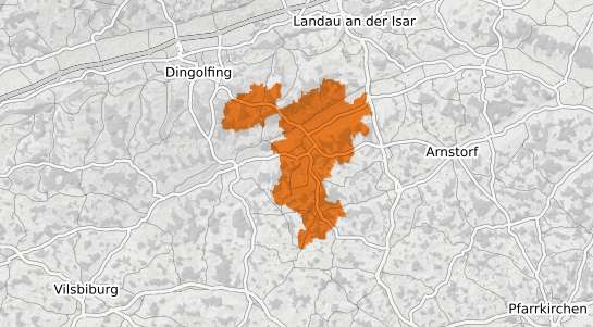 Mietspiegelkarte Reisbach Niederbayern