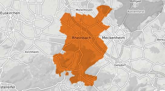 Mietspiegelkarte Rheinbach