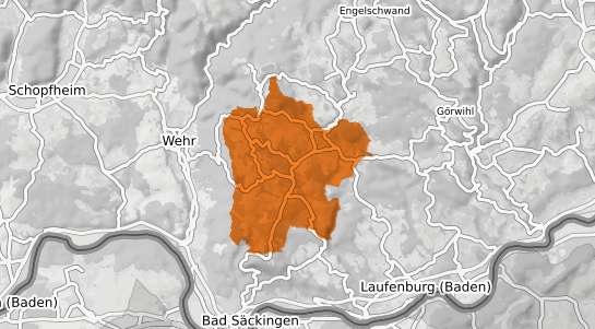 Mietspiegelkarte Rickenbach Hotzenwald