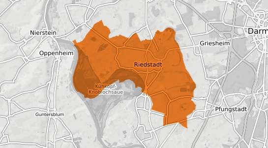 Mietspiegelkarte Riedstadt
