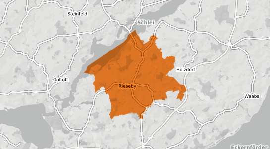 Mietspiegelkarte Rieseby